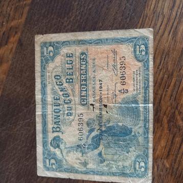5 pour le Congo 1947, Enlèvement ou Envoi