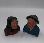 Couple buste en platre, Antiquités & Art, Curiosités & Brocante, Enlèvement ou Envoi