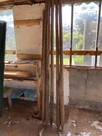 Palen 2,5mx 6 stuks / 1,5mx5 stuks / 1,1m x 6 stuks, Ophalen of Verzenden, Zo goed als nieuw, Palen