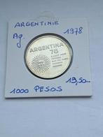 Argentinië 1000 pesos 1998 AG   UNC, Ophalen of Verzenden