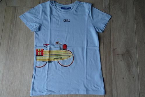 Lichtblauwe T-shirt Someone chill maat 140, Kinderen en Baby's, Kinderkleding | Maat 140, Gebruikt, Jongen, Shirt of Longsleeve