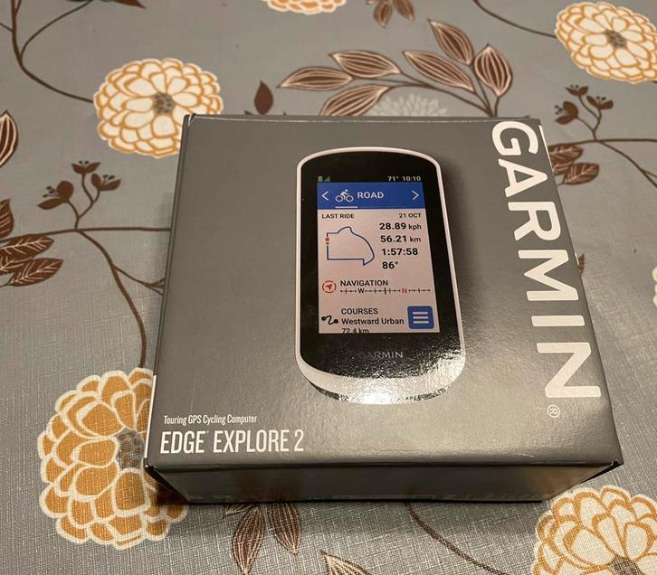Fietscomputer Edge Explore2 Garmin, Fietsen en Brommers, Fietsaccessoires | Fietscomputers, Ophalen of Verzenden