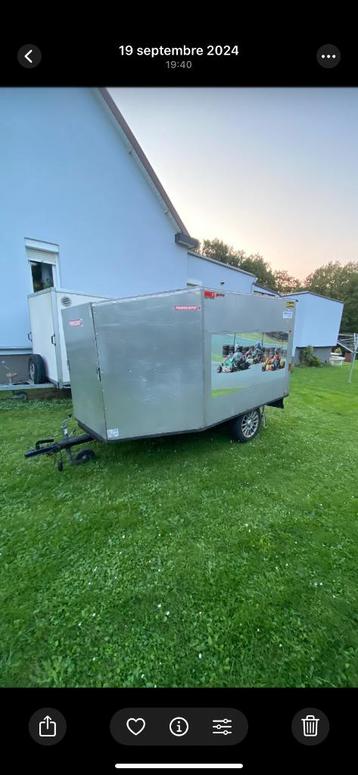 Remorque karting  beschikbaar voor biedingen