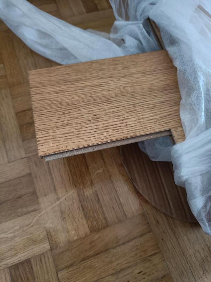 Parket hout eik 43 m² (nieuw), Huis en Inrichting, Stoffering | Vloerbedekking, Nieuw, Parket, 25 tot 50 m², Ophalen