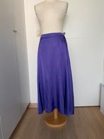 Satijnen lange rok, Ophalen of Verzenden, Zo goed als nieuw, Maat 38/40 (M), Paars