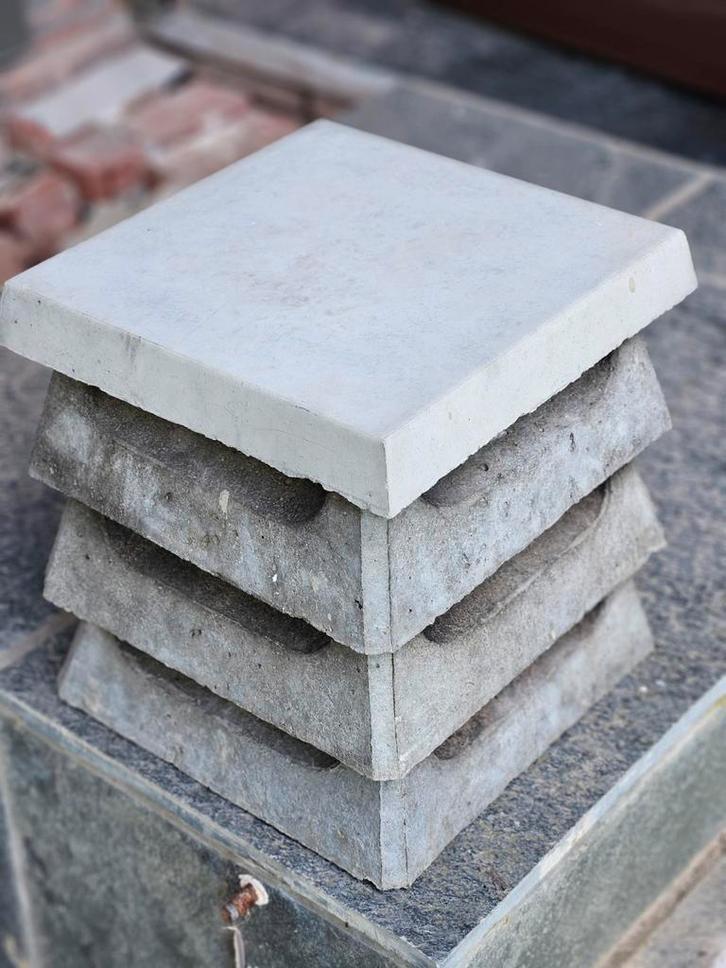 Tira trek beton voor schoorsteen / ventilatie, Doe-het-zelf en Bouw, Verwarming en Radiatoren, Zo goed als nieuw, Kachel, Ophalen