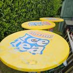 Staantafels 3 stuks, Tuin en Terras, Tuintafels, Ophalen, Gebruikt, Rond, Kunststof