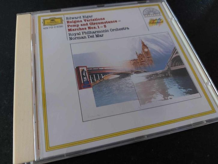 ELGAR / DEL MAR - Enigma Variations / Pomp And Circumstance, Cd's en Dvd's, Cd's | Klassiek, Gebruikt, Kamermuziek, Modernisme tot heden
