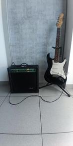 electrische gitaar en versterker 40 w  Stagg, Muziek en Instrumenten, Ophalen, Gebruikt