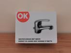 OK wastafelkraan, Ophalen, Nieuw, Chroom, Kraan