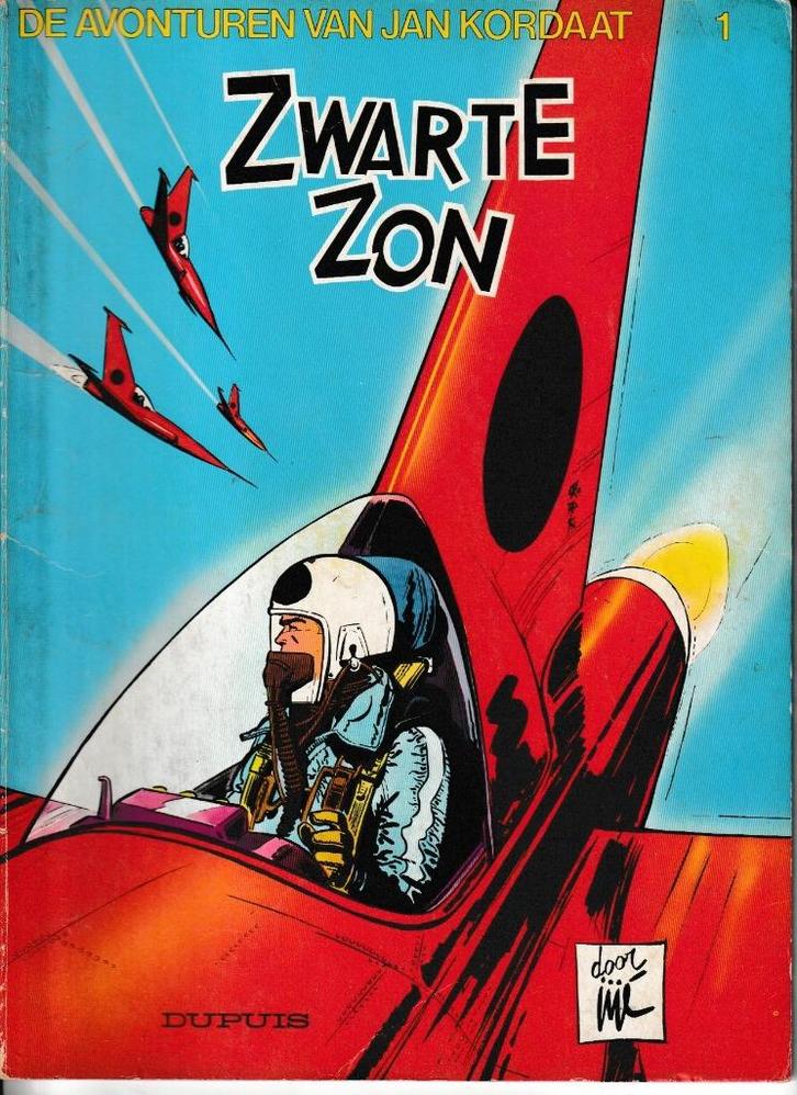 Strip : "De zwarte zon" - De avonturen van Jan Kordaat nr. 1, Boeken, Stripverhalen, Verzenden