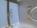 Dior ketting, Bijoux, Sacs & Beauté, Colliers, Autres matériaux, Enlèvement, Utilisé, Or