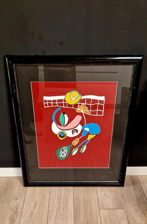 Michel Poort (1990) - The Tennis Player, Antiek en Kunst, Kunst | Litho's en Zeefdrukken, Ophalen