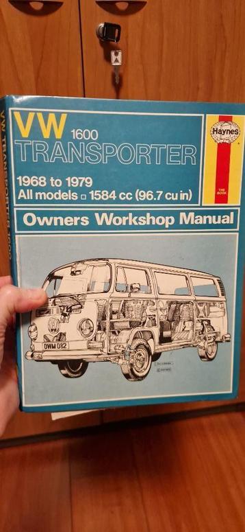 boek: VW 1600 transporter Shop Manual Haynes 1968 to 1979 beschikbaar voor biedingen