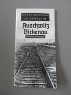 folder informatiegids museum Oswiecim Auschwitz Birkenau, Enlèvement ou Envoi, Autres, Autres types