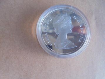 1 DOLLAR CANADA ELISABETH II 1981 ( "FDC"), Envoi, Autres pays, Monnaie en vrac, Argent