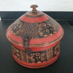 Grande boîte rituelle indienne du XIXe siècle, Antiquités & Art, Enlèvement