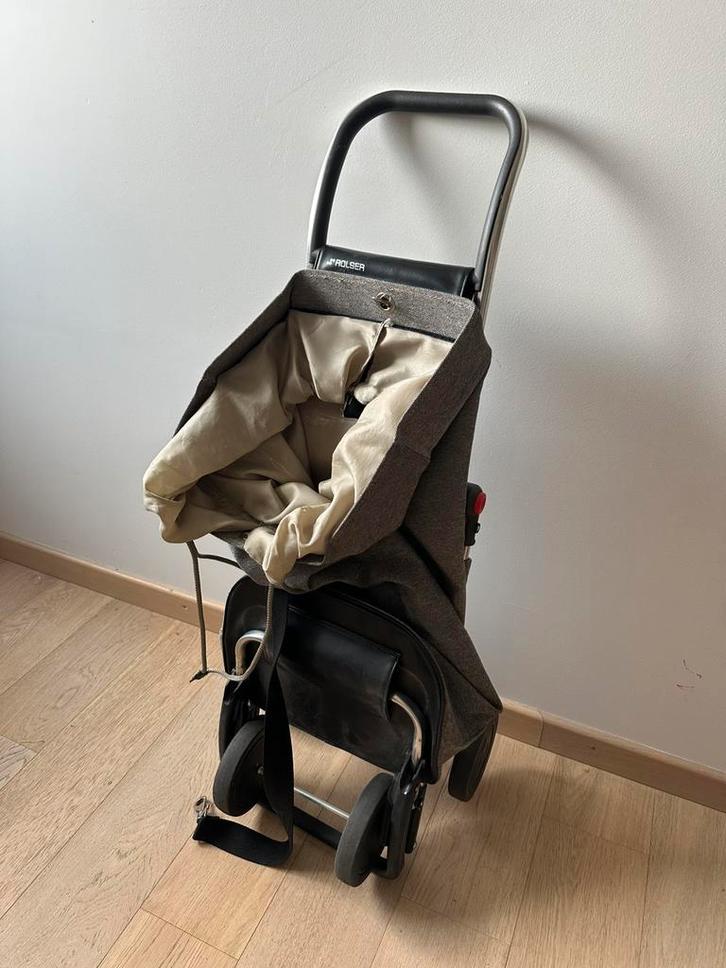 Rolser boodschappen trolley, Handtassen en Accessoires, Tassen | Reistassen en Weekendtassen, Gebruikt, Grijs, Ophalen