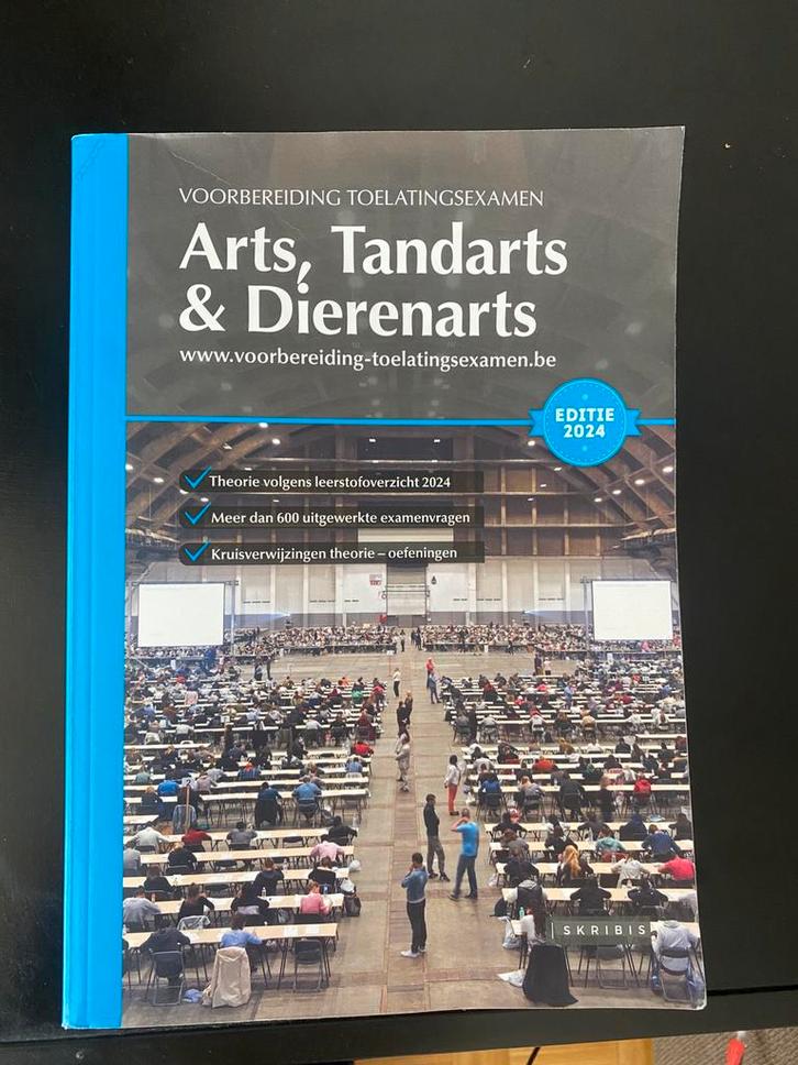 Boek Toelatingsexamen Arts, Boeken, Studieboeken en Cursussen, Gelezen, Niet van toepassing, Ophalen