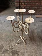 Grote gietijzeren kandelaar, Antiek en Kunst, Ophalen