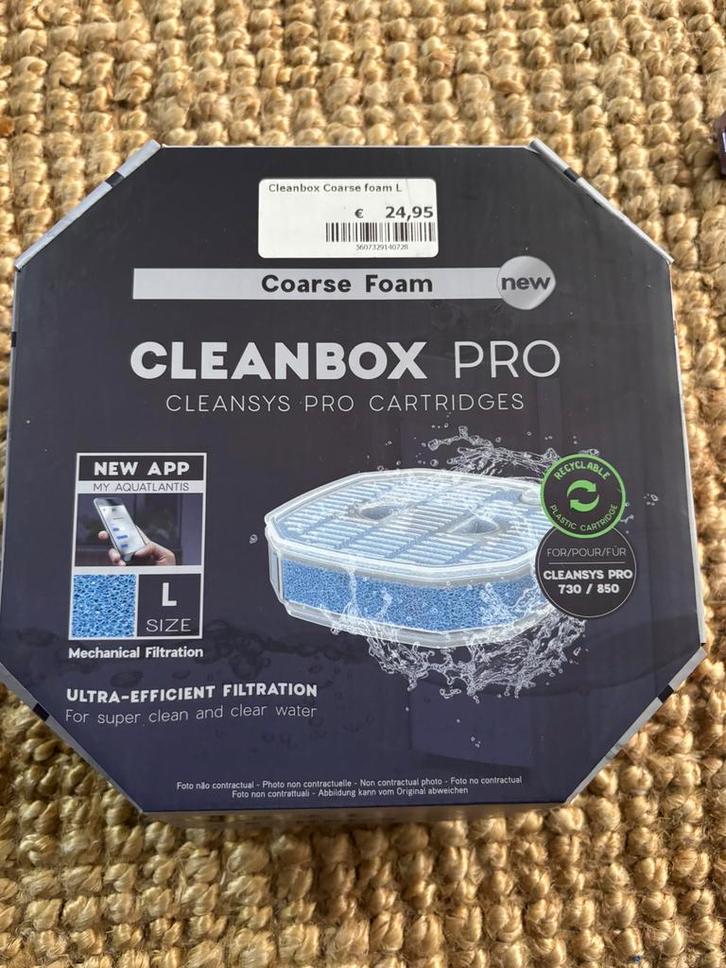 Aquatlantis Cleanbox Pro Coarse Foam L NIEUW, Dieren en Toebehoren, Vissen | Aquaria en Toebehoren, Nieuw, Filter of Co2, Ophalen of Verzenden