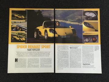 Artikel Renault Sport Spider   beschikbaar voor biedingen