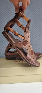 Sandales en cuir A.S 98, Ophalen, A.S 98, Bruin, Sandalen of Muiltjes