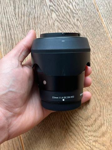Sigma 23mm 1.4 (Fuji X mount) beschikbaar voor biedingen