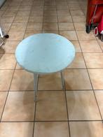 2 ronde bijzettafels, Ophalen, Gebruikt, Rond, Hout