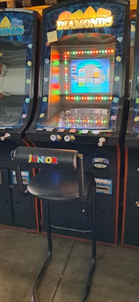 Junior bingo Diamonds + gratis stoel., Verzamelen, Automaten | Gokkasten en Fruitautomaten, Zo goed als nieuw, Ophalen
