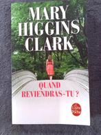 "Quand reviendras-tu ?" Mary Higgins Clark (2011), Comme neuf, Mary Higgins Clark, Enlèvement ou Envoi, Amérique