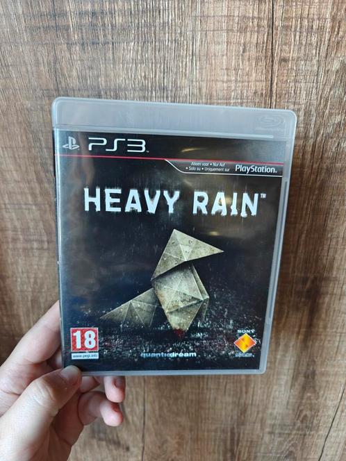 Heavy rain ps3, Games en Spelcomputers, Games | Sony PlayStation 3, Zo goed als nieuw, Ophalen of Verzenden