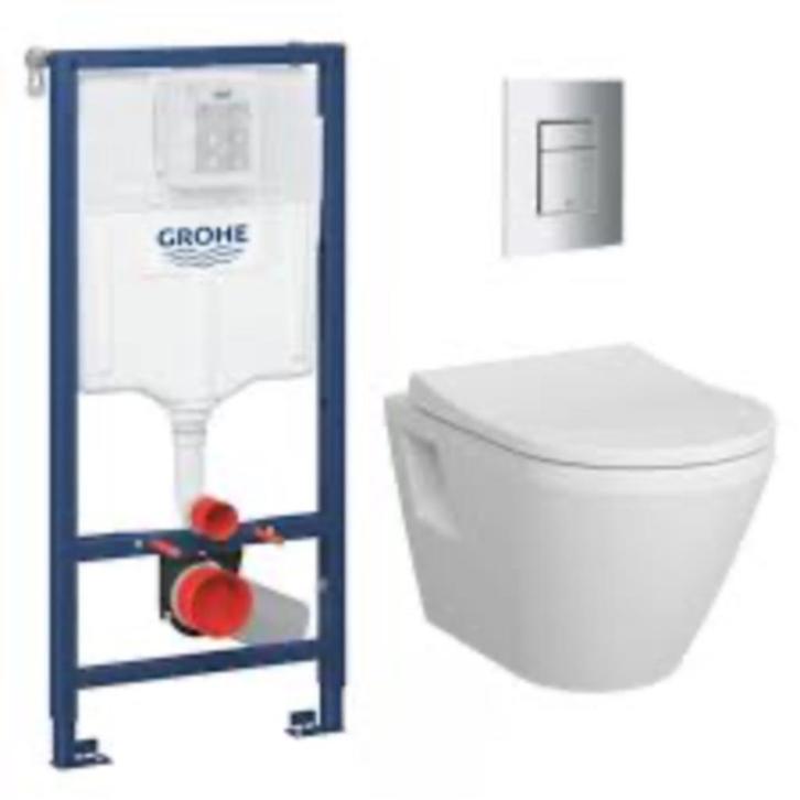 ‼️Pack WC suspendu de la marque GROHE en super promos‼️, Doe-het-zelf en Bouw, Sanitair, Nieuw, Ophalen of Verzenden