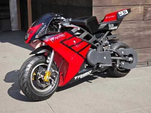 Elektrische Pocket Bike voor kinderen – 1060W – Topstaat, Fietsen en Brommers, Fietsen | Jongens, Zo goed als nieuw, 14 inch of minder