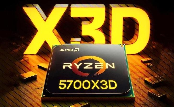 AMD Ryzen 7 R7-5700X3D, Informatique & Logiciels, Processeurs, Comme neuf, 8-core, 3 à 4 Ghz, Enlèvement ou Envoi