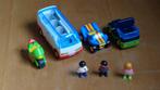 Playmobil 123  4 vervoermiddelen met 3 popjes, Kinderen en Baby's, Speelgoed | Playmobil, Ophalen, Zo goed als nieuw, Complete set