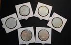Lot van 250Fr Belgisch 1994-1999, Postzegels en Munten, Setje, Zilver, Ophalen of Verzenden, Zilver