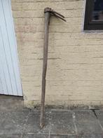 Pioche Houe 2 dents ancien pour décoration, Tuin en Terras, Tuinwanddecoratie, Ophalen, Gebruikt