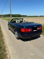Audi cabriolet 2.3e 1993 oldtimer, Auto's, Oldtimers, Voorwielaandrijving, 4 zetels, Beige, Lederen bekleding