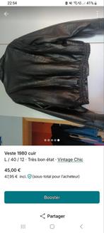 Veste cuir, Vêtements | Femmes, Vêtements Femmes Autre, Enlèvement ou Envoi, Comme neuf