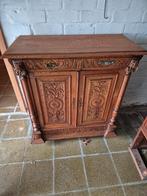 2 stuks mechelse kasten buffetkast vitrine servieskast, Huis en Inrichting, Ophalen, Gebruikt