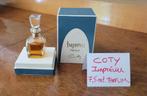 kersttip vintage Coty parfum imprévu, Ophalen of Verzenden, Nieuw, Parfumfles, Gevuld