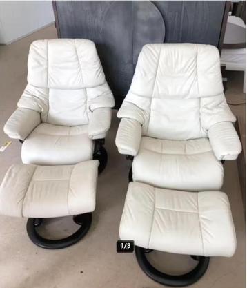 relax stressless wit beschikbaar voor biedingen