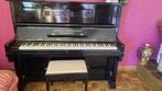 Piano noir Grotrian Steinweg,, Musique & Instruments, Pianos, Brillant, Comme neuf, Enlèvement, Piano