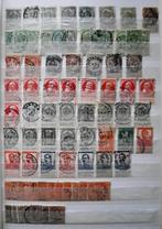 Belgique : Livre de stock estampillé, Avec timbre, Affranchi, Timbre-poste, Oblitéré