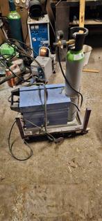 Lasapparaat mig / mag met alle toebehoren, Doe-het-zelf en Bouw, Gereedschap | Lasapparaten, Ophalen of Verzenden, Gebruikt, 150 tot 250 ampère