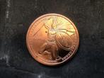 USA - Spartan warrior - 1 oz copper, Postzegels en Munten, Ophalen of Verzenden, Koper