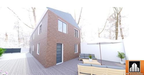 Grande maison 4 façades en cours de rénovation, Immo, Maisons à vendre, Province de Hainaut, Jusqu'à 200 m², Maison individuelle