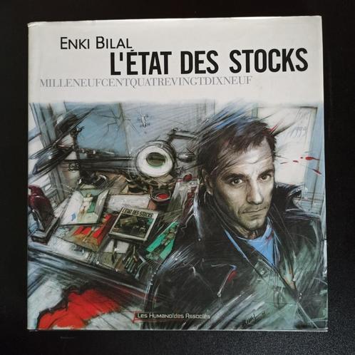 Enki Bilal – L’état des stocks (1999), Boeken, Stripverhalen, Gelezen, Eén stripboek, Ophalen of Verzenden