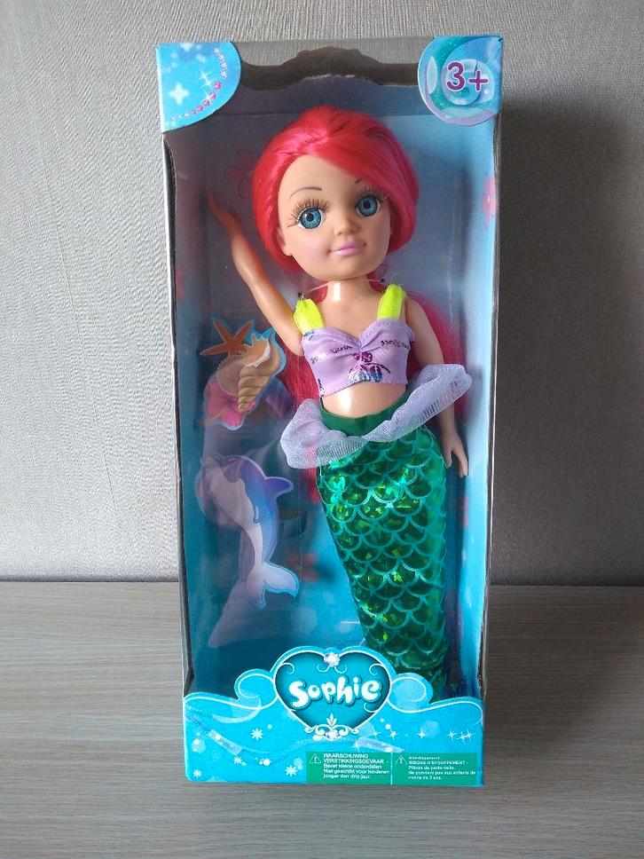 ☼ Zeemeermin pop Sophie, Kinderen en Baby's, Speelgoed | Poppen, Nieuw, Ophalen of Verzenden